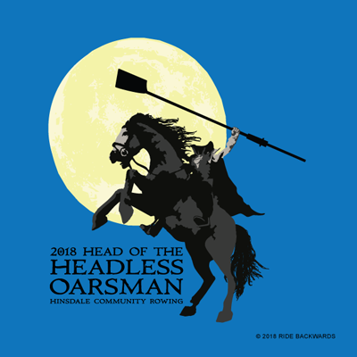 Headless Oarsman Regatta Tee artwork