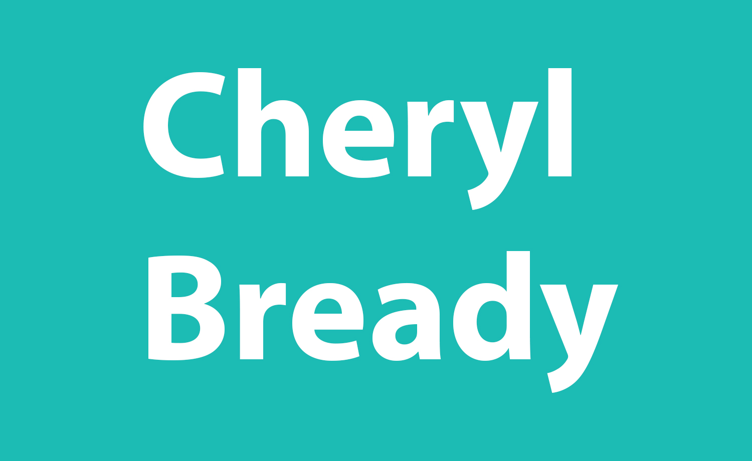 Cheryl Bready