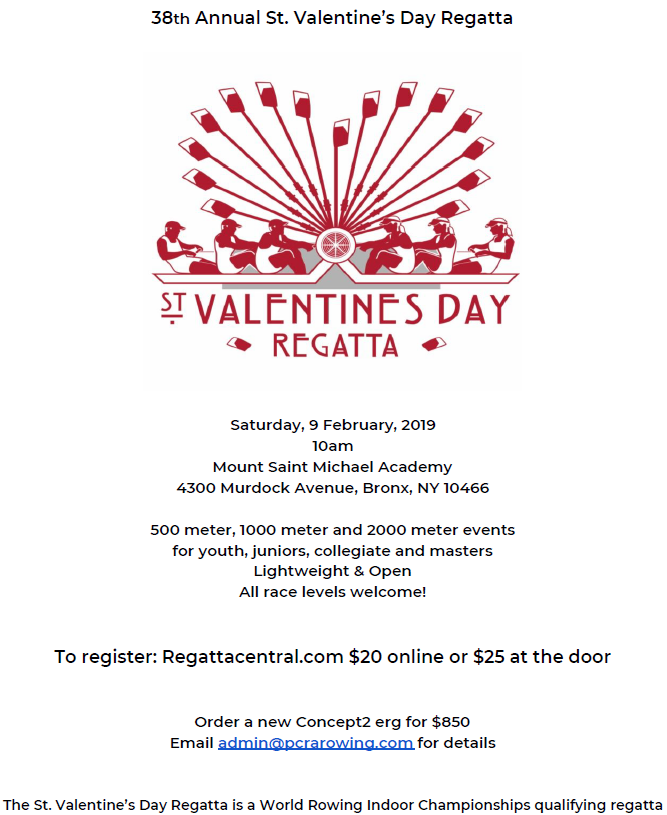 Saint Valentine's Day Regatta Overview